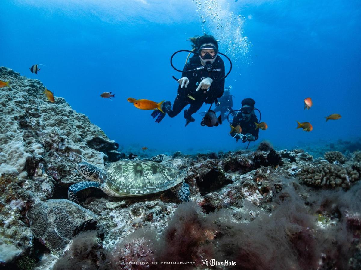 Blue Hole Dive Center Bed and Breakfast Heng-ch'un Buitenkant foto